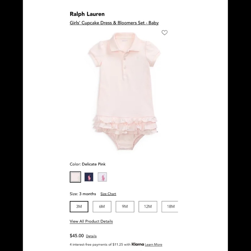Ralph Lauren Girls’ Cupcake Dress and Cable-Knit Cardigan Set - Picture 8 of 9